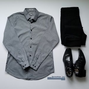 EXPRESS Men's Fitted Dress Shirt